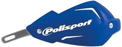 POLISPORT 8306700010 - Protège-Mains Universel Touquet Avec Nouveau Système de Montage Protection Totale avec Barre en Aluminium, Couleur Bleue