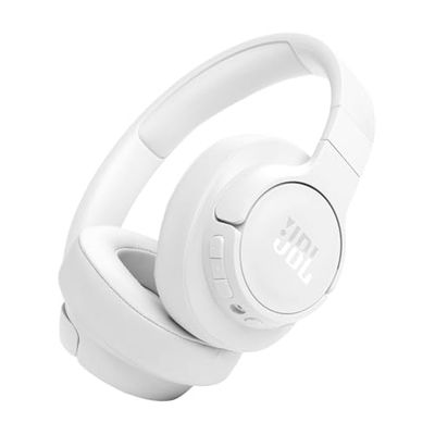 JBL Tune 770NC Cuffie On-Ear Bluetooth Wireless, con Cancellazione Adattiva del Rumore, SmartAmbient, VoiceAware, JBL Pure Bass Sound, Connessione Multipoint, fino a 70 Ore di Autonomia, Bianco