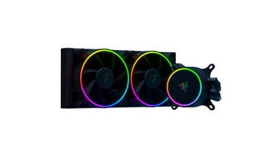 Razer Hanbo Chroma (240mm) - All In One aRGB Chroma Liquid Cooler (Ultimate AIO Design, Quiet, Powerful aRGB Fans, Silent and Efficient Liquid Cooling, PWM Support) Chroma