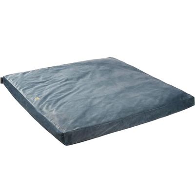 Florensi Meditatiemat Zabuton - vloerkussen voor volwassenen - vloerzitkussen, fluwelen overtrek van 100% katoen, yogakussen voor dames en heren, meditatiekussen, zitten en knielen (81 x 81 cm)