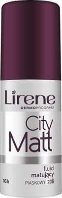 Lirene City Matt Fluid 205 Sand Foundation 30 ml