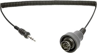 Sena Prise Jack Stéréo 3, 5mm Vers Câble DIN à 7 Broches pour Kawasaki Ultérieure à 2008, Can-Am Spyder & Victory Vision à Système Audio à 7 Broches