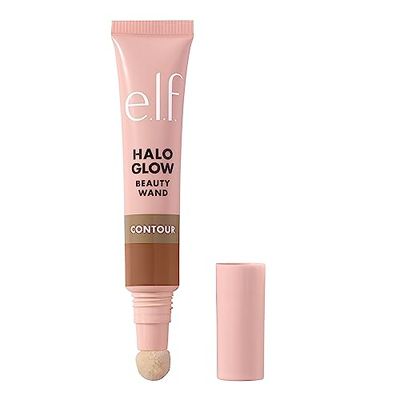 e.l.f. Halo Glow Contour Beauty Wand, Liquid Contour Wand For A Naturally Sculpted Look, Buildable Formula, Vegan & Cruelty-free, Light/Medium