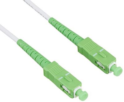 BeMatik SC/APC LWL-kabel naar SC/APC Monomodus SMF SX OS2 simplex 9/125 afgeschermd 15m