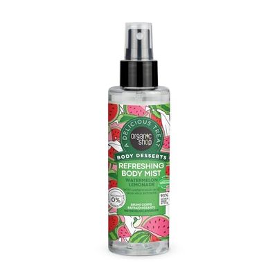 Organic Shop Body Desserts Refreshing Body Mist Watermelon Lemonade, 200 ml