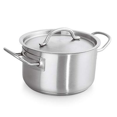 WAS 5315 160 Marmite avec Couvercle Diamètre 16 cm Hauteur 9,5 cm 1,9 l