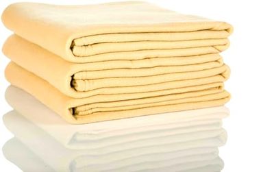 Glart Lot de 3 couvertures polaires Oeko-Tex sable, 130x160 cm, 200g/m², comme couverture de canapé, couverture de câlin ou couverture de pique-nique, peuvent également être utilisées comme jeté
