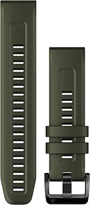 Garmin Fenix 7, 22 mm Quick Fit Moss siliconen band