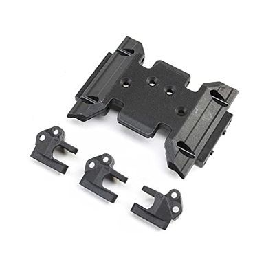 Axial AXI231047 Skid Plate & Upper Link Mounts: SCX10 III BC, meerkleurig