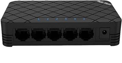 Reyee Rouijie Networks RG-ES05 Commutateur de bureau non géré 5 ports 10/100 Mbps Boîtier en plastique