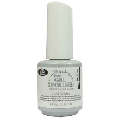 ibd Justgel Vernis gel pour les ongles, Blanc
