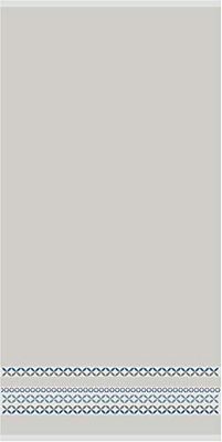 Miracle Home Asciugamano Maurya, Realizzato in Portogallo, 100% Cotone, Grigio, 95 x 150 cm