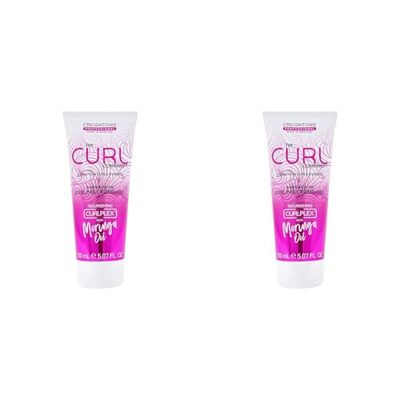The Curl Company Shape and Define Styling Crème-Gel (150 ml) - Professionally Formulated with Curplex and Nourishing Moringa Oil Ideal for Curls, Kinks, Coils and Waves (Pack of 2)