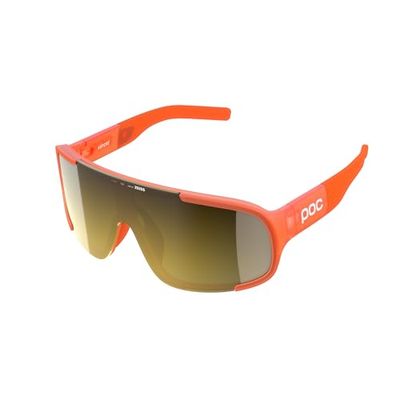 POC Unisex Adult Aspire zonnebril, Fluo. Orange Translucent/Clarity Road/Partly Sunny Gold, One Size, Fluo. Orange Translucent/Clarity Road/Partly Sunny Gold, One Size
