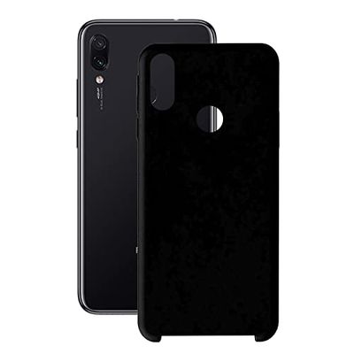 KSIX smart your tech Case for Xiaomi Redmi 7, Semi-Rigid, Black