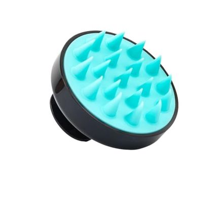 Arganicare - Brosse Cheveux Shampoing en Silicone - Masse le cuir Chevelu - Elimine les Pellicules