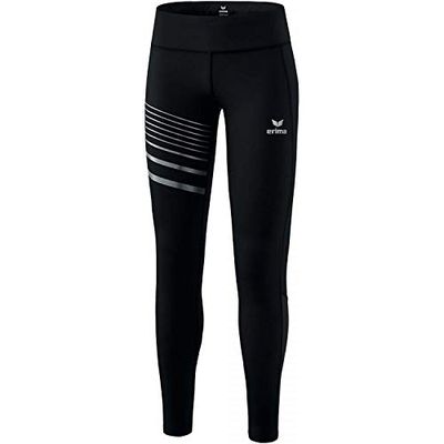 Erima Pantalone da Corsa Lungo Race Line 2.0 Pantalone da Corsa, Donna, Nero, 44