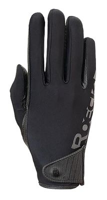 Roeckl Sport ridhandske MUENSTER, turnering sommarhandske, svart 7,5