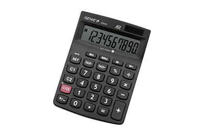 Genie 205MD Calculatrice de bureau Affichage 10 chiffres Design classique Noir