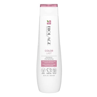 Biolage Professional Color Last Shampoo for Coloured Hair, Infused With Orchid Flower Extract to Protect Colour Treated Hair, Moisturises and Prevents Colour Fade, 250ml