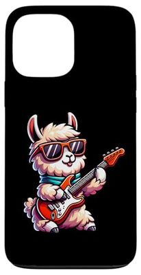 E-Guitar Llama Rock On Case for iPhone 13 Pro Max