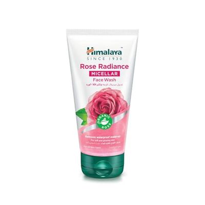 Himalaya Rose Micellar Make Up Removing Face Wash, For Soft and Glowing Skin, 150ml