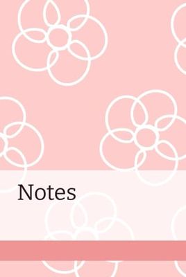 Daisy Light Pink A4 Ruled Notebook