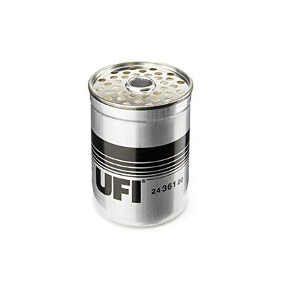 UFI Filtro Gasoil 24.016.00, filtro de combustível diesel de substituição, adequado para carros, carros, carros, tratores e locomotivas, adequado para Agrifull, Citroen, English Electric, Fiat,