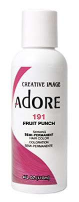 Adore Shining Semi Permanent Hair Colour, 191 Fruit Punch