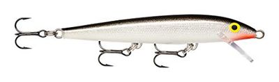 Rapala Original Floater 18 Leurre de pêche, 17,8 cm, Argent