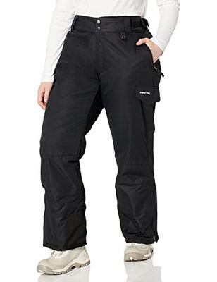 ARCTIX Pantaloni da Sci Cargo isolati da Donna, Neri, XS UK