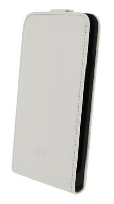 4-OK Flip One - Custodia con apertura verticale per Samsung Galaxy Note 3 7200, colore: Bianco