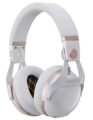 Vox - VH-Q1 - Smart Noise Cancelling Headphones for Guitarists- White/Pink Gold