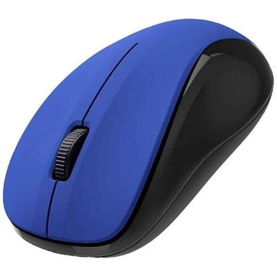 Hama MW-300 V2 Souris sans Fil - Technologie 2.4Ghz, Capteur 1600 dpi, Clics Silencieux, Ambidextre - Bleu