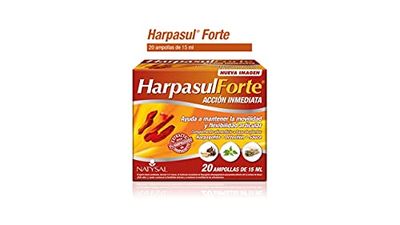 HAPASUL® FORTE 20 AMPAS 15 ml. Preparado à base de plantas medicinais. Ação de choque nas fases iniciais de dor aguda. Ação imediata. Cuidados nas articulações, Natysal.