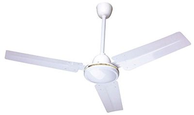 ARDES AR5A90 Ventoinha de teto sem luz 3 pás ventilador de teto com pás metálicas 3 velocidades, comando de parede e diâmetro 90 cm ventilador 100 % Made in Italy