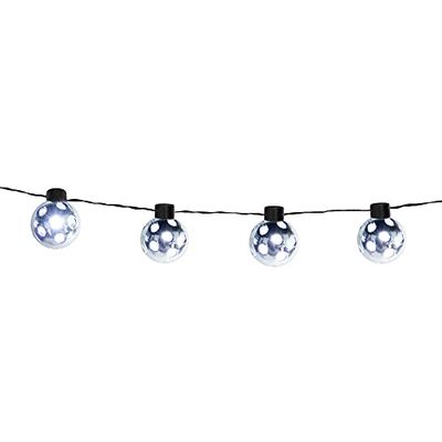 Boland – LED-ljusslinga, discokula, längd 140 cm, LED-belysning, belysning för nyårsafton eller fester