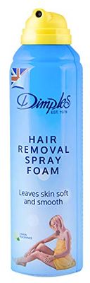 Dimples Hair Removal Spray Foam Lemon Fragrance, 200 ml