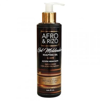 Afro & Rizo gel per capelli per modellare – styling perfetto per riccioli