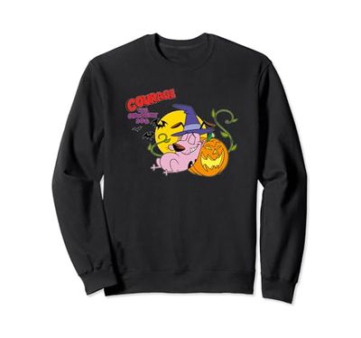 Cartoon Network Courage The Cowardly Dog Halloween Pumpkin Felpa
