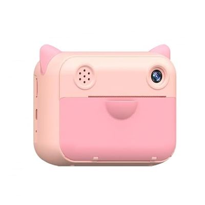Appareil Photo Rose à Impression instantanée pour Enfants, Appareil Photo pour Photos et vidéos