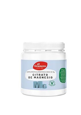 El Granero Integral - Citrato de Magnesio - 250 Gr - Apoyo al Sistema Nervioso y Muscular - Ayuda a Reducir la Fatiga Mental