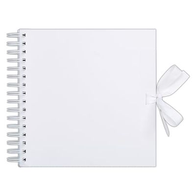 Papermania Scrapbook, White 12x12