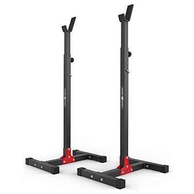 Marbo Sport in hoogte verstelbare halterstandaard halterhouder voor lange halter paar MH-S201