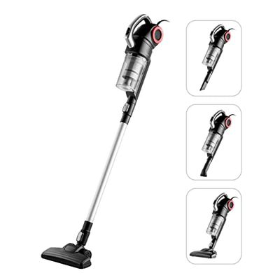 Midea MCS2045BR Aspirador con Alambre, Metal, con Hilo Negro