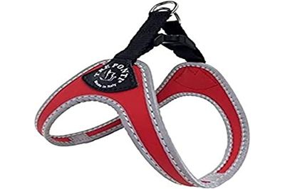 Tre Ponti Fibbia Harnais pour petits chiens Rouge