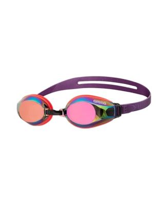 Arena Zoom X-Fit Mirror Gafas de Natación Unisex Adulto, Gafas de Piscina con Grandes Lentes, Protección UV, Puente Nasal Ajustable, Juntas de Silicona, Lentes con Tratamiento Antivaho