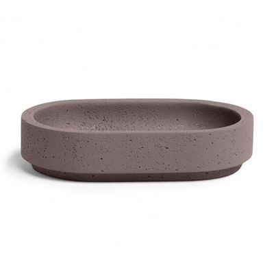 Möve Porte-Savon Gris 12,5 x 8 x 2,5 cm