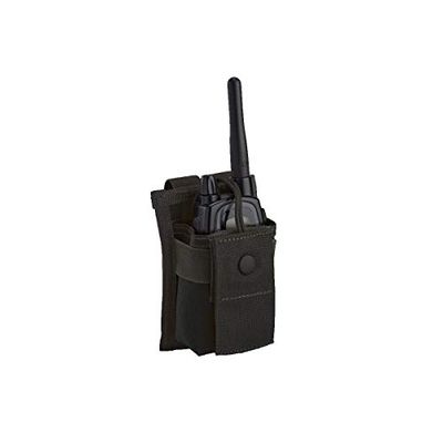 DEFCON 5 Fondina Small Radio Pouch per dispositivi Radio, Holster Small Radio Pouch für Funkgeräte, Nero