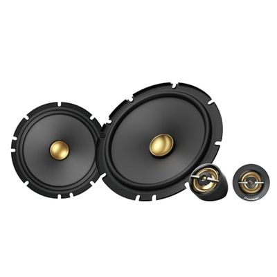 Pioneer TS-A1601C - Sistema de componentes de 2 vías de 16,5 cm (350 W)